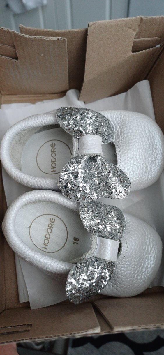 Kız Bebek Beyaz Ayakkabı - Görsel 2