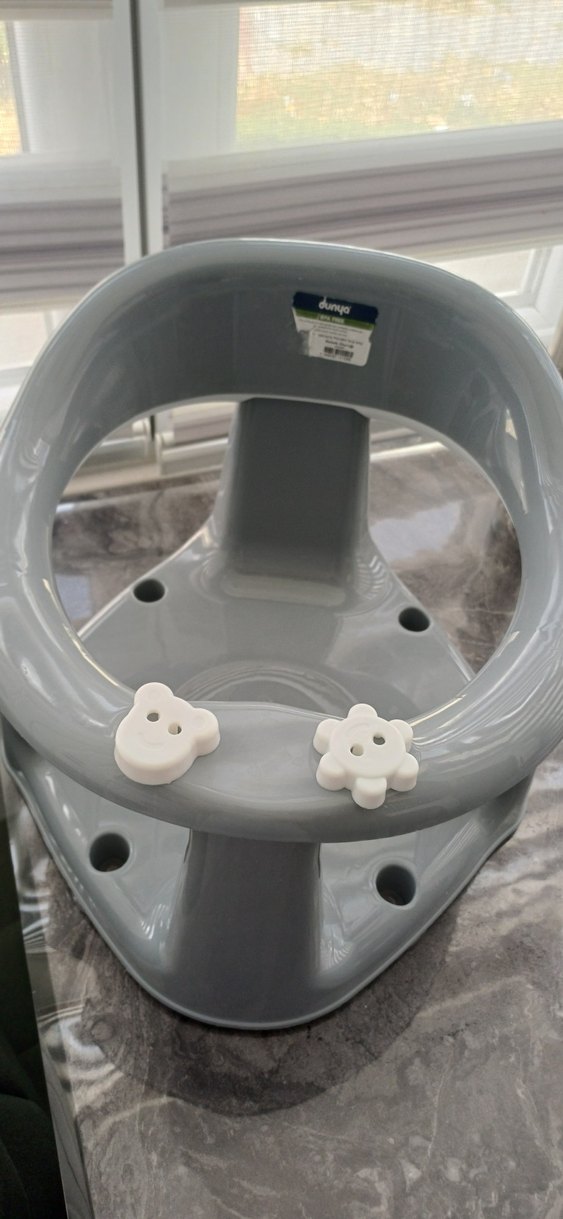 Gri Bebek Mama Banyo Oturağı - Görsel 2