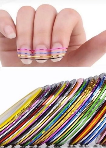 Tırnak Süsleme Şerit Bantları - Görsel 2