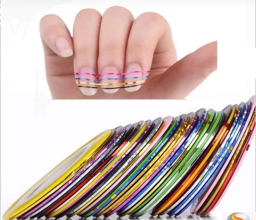 Tırnak Süsleme Şerit Bantları - Görsel 2