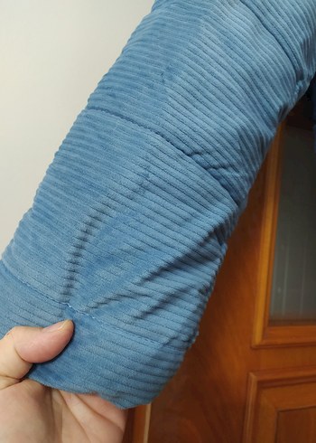 s Beden mavi Renk Kısa mont