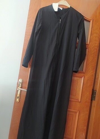 40 Beden siyah Renk Namaz Elbisesi Ferace