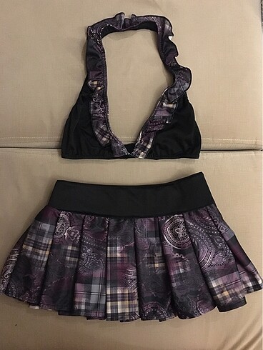 Gothic etek bralet takım