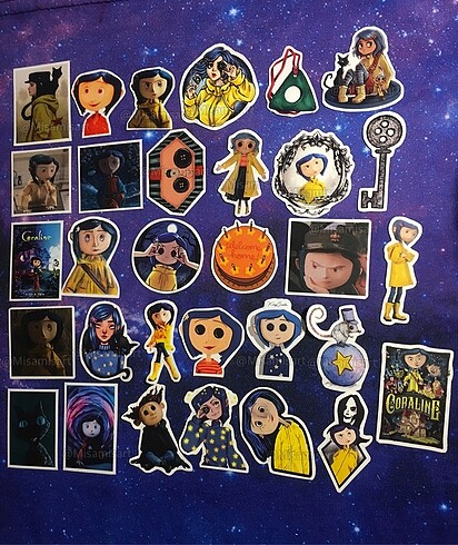 Coraline Sticker Set