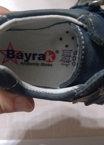 24 Beden Erkek Bebek Ayakkabısı Mavi