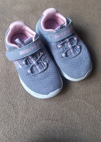 Kız Çocuk Gri Skechers Spor Ayakkabı