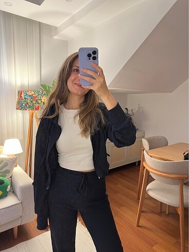 Zara Yumuşacık Fitilli Eşofman Takımı