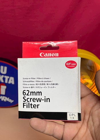 Canon 62mm Cpl Lens Filtri