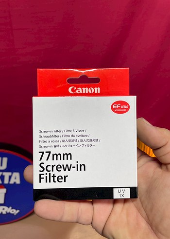 Canon 77mm Uv Lens Koruma Filtresi