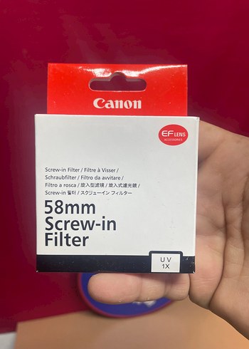 Canon 58mm Uv Lens Koruma Filtresi