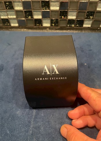 Armani Exchange Siyah Minimalist Parfum Kutusu