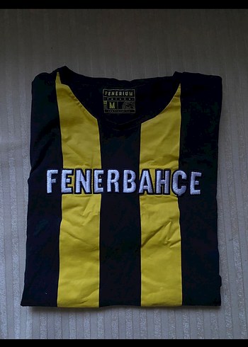 Fenerium Fenerbahce Sari Siyah Kisa Kollu Forma