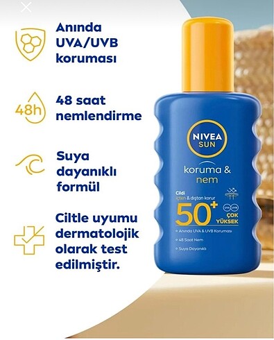 Nivea Güneş kremi