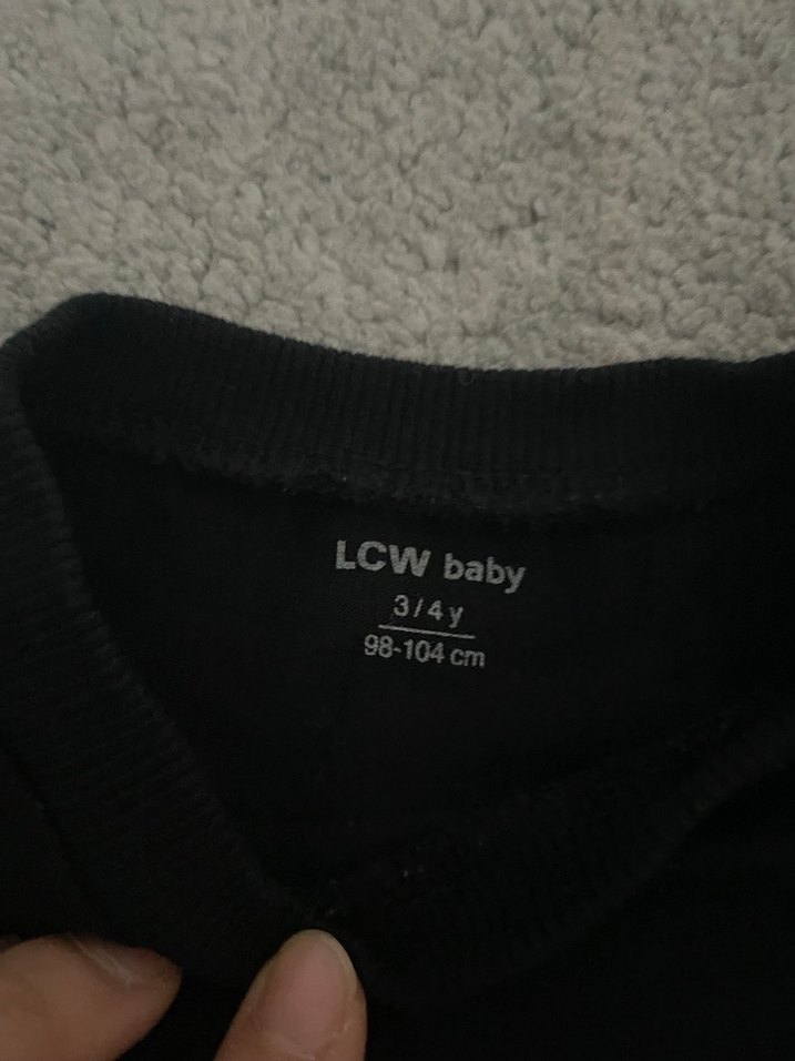 Beyaz Çocuk İçlik, Uzun Kollu - Görsel 4