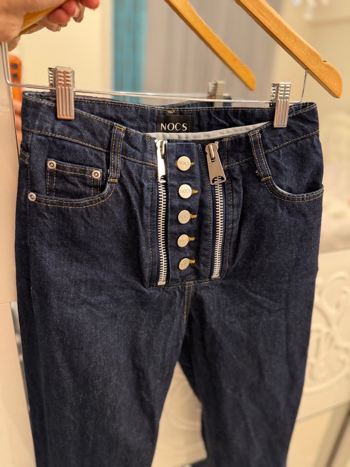 Nocs Yüksek bel Lacivert Jean — görsel 2/6