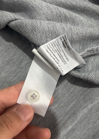 Gri Kısa Kollu Erkek Polo Tişört - Görsel 5