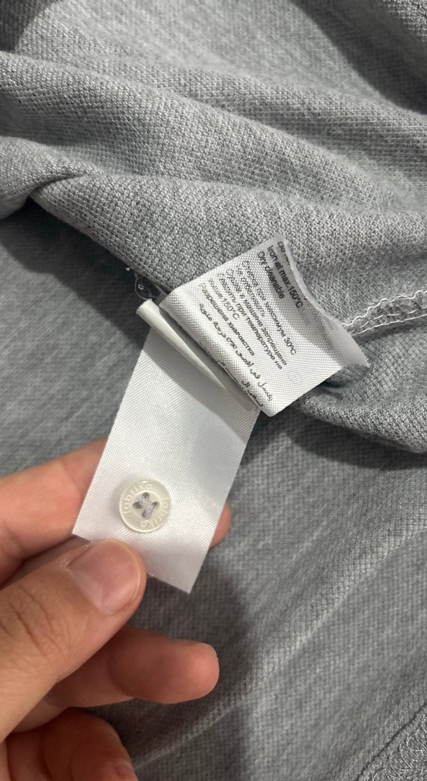 Gri Kısa Kollu Erkek Polo Tişört - Görsel 5