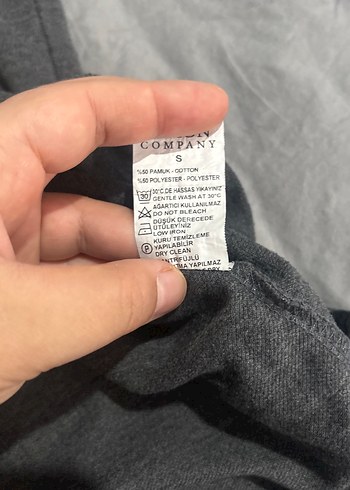 Gri Kısa Kollu Polo Tişört - Görsel 4