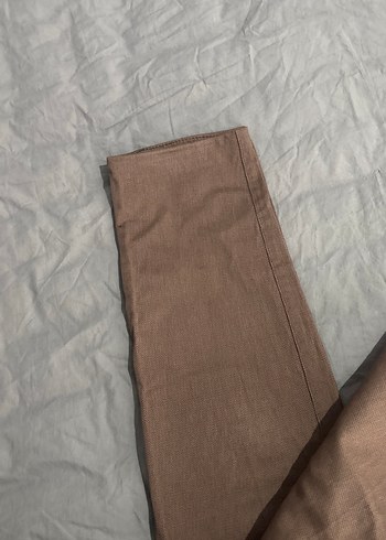 Erkek Kahverengi Keten Regular Fit Pantolon - Görsel 4