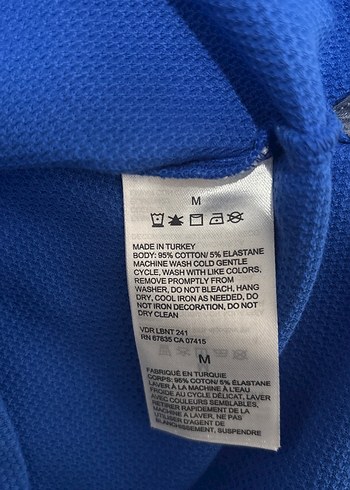 Erkek Koyu Mavi Polo Tişört Düğmeli - Görsel 6