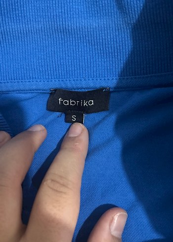 Mavi Düğmeli Erkek Polo Tişört - Görsel 3