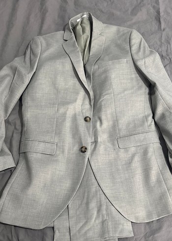 Gri Regular Fit Erkek Takım Elbise - Görsel 6