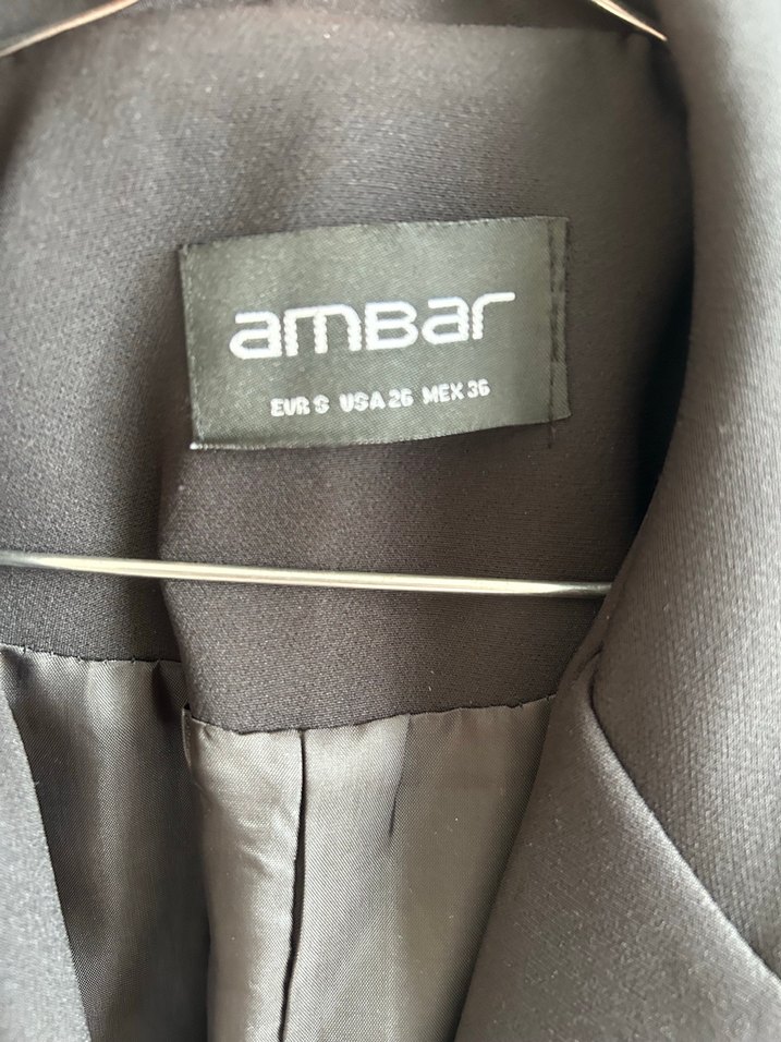 Şık ve Rahat siyah Blazer Ceket — görsel 3/4