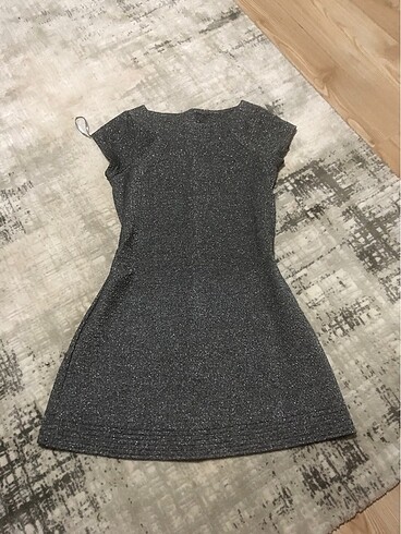 xl Beden Parlak mini elbise