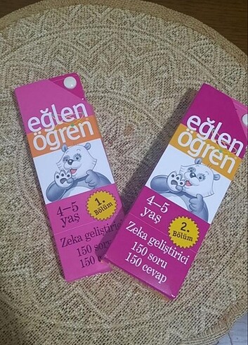 Eglen ogren 4-5 yas seti
