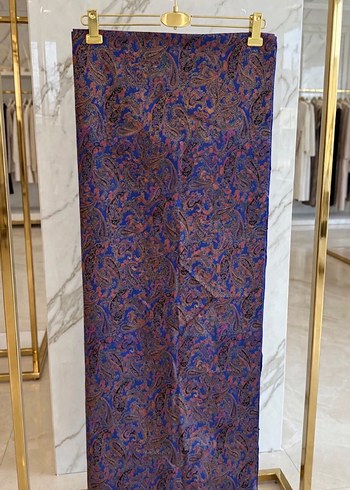 Diğer Orijinal Thai Silk İpek Kumas 100x240 Cm