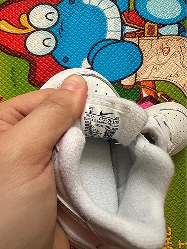 18 Beden beyaz Renk Nike Bebek Spor Ayakkabı
