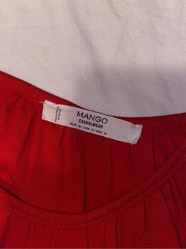 Mango Kırmızı Bluz