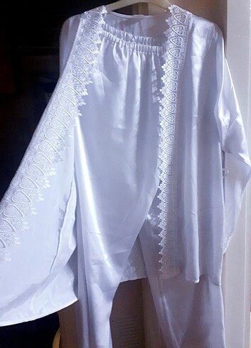 #takım #pijama kısa #sabahlık #ipeksaten