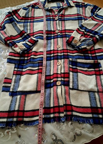 Düğmeli Midi Kadın Gömlek - Görsel 4