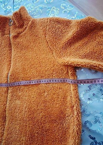 Kadın Midi Boy Peluş Ceket - Görsel 3