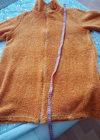 Kadın Midi Boy Peluş Ceket - Görsel 4