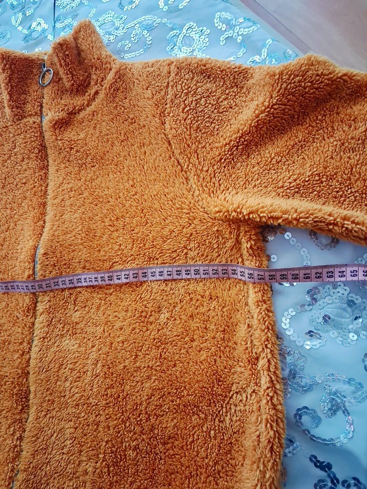 Kadın Midi Boy Peluş Ceket - Görsel 3