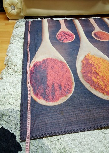 Renkli Bohem Desenli Baskılı Halı - Görsel 2