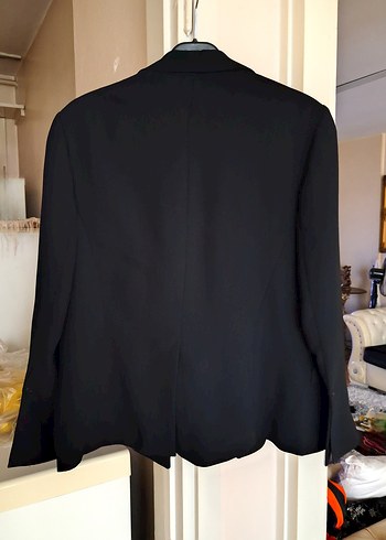 Bordo Astarlı Siyah Kadın Blazer #Ceket - Görsel 2