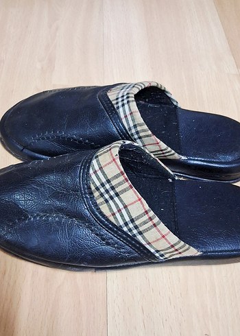 41 Beden mavi Renk Klasik Erkek Ev Terliği