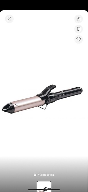 Babyliss sublim touch 255 mm saç maşası