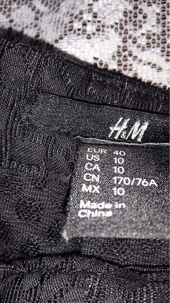 40 Beden H&M 40 beden kışlık etek çok az kullanıldı