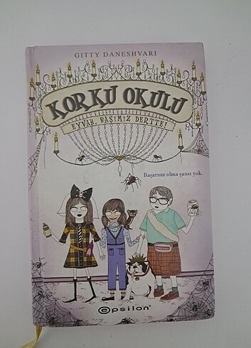 Korku okulu çocuk kitabı
