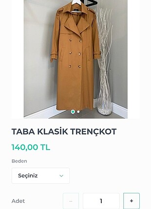 Taba trençkot