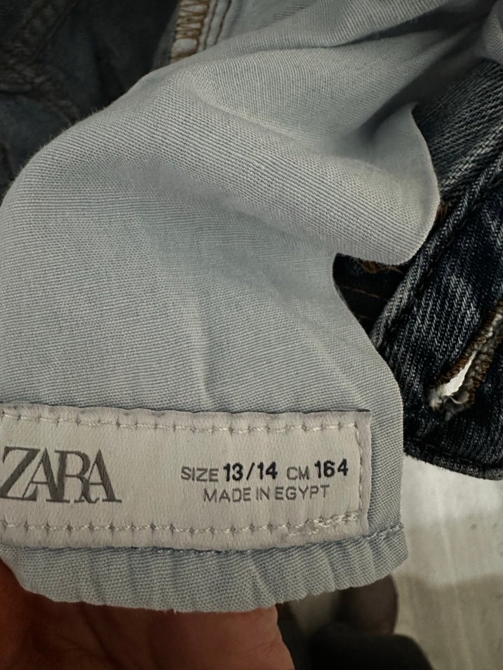 Düğmeli Mavi Normal Boy Bol Kesim Kadın Kot Pantolon - Görsel 2