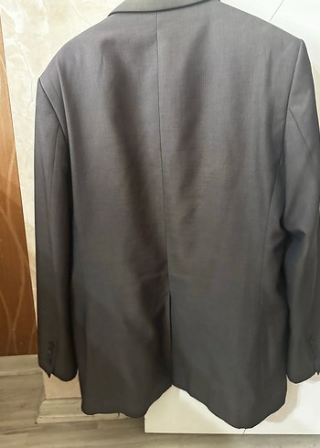 Gri Erkek Ofis Takım Elbise Ceket - Görsel 5