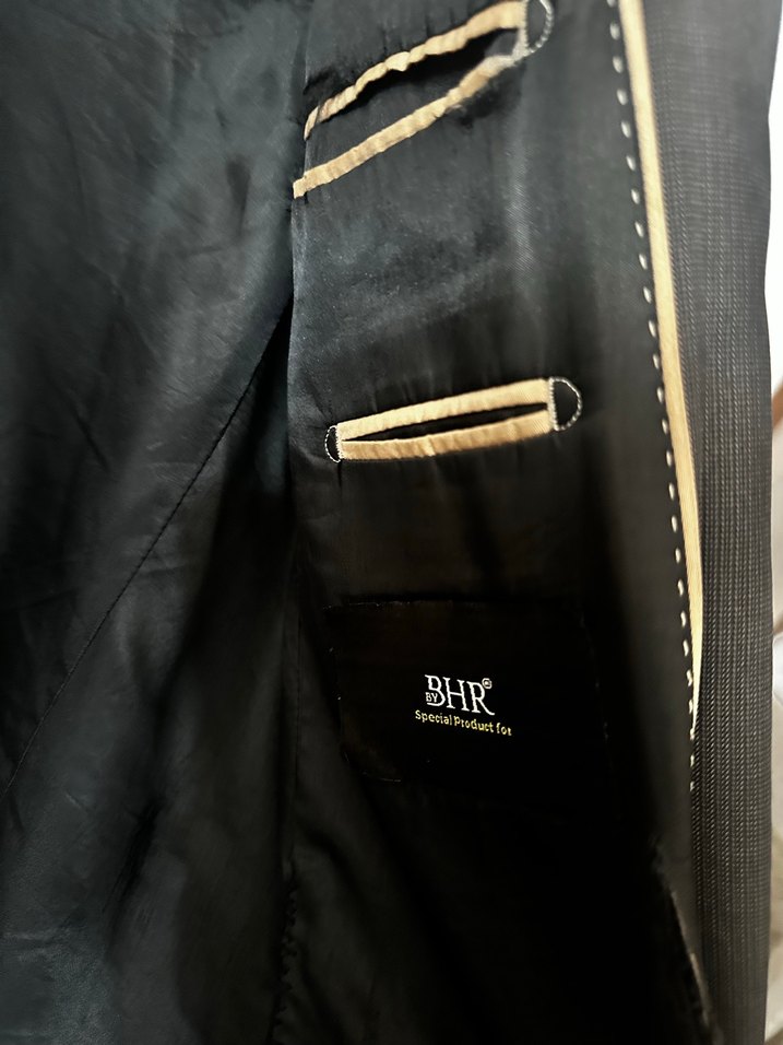 Gri Erkek Ofis Takım Elbise Ceket - Görsel 3