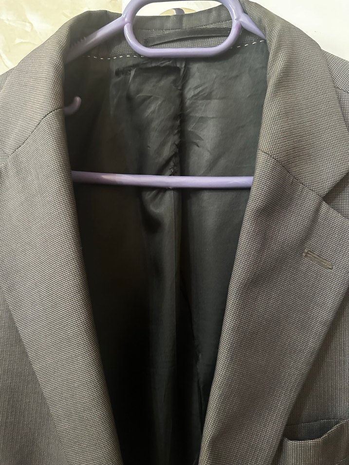 Gri Erkek Ofis Takım Elbise Ceket - Görsel 2