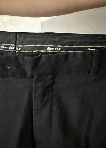 Siyah Pilili Erkek Ofis Pantolonu - Görsel 2