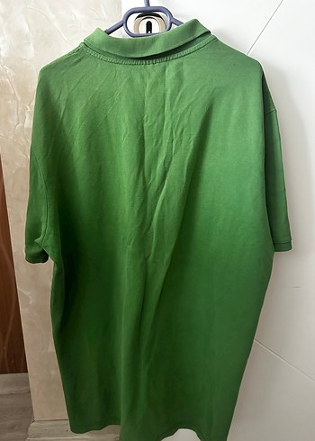 Erkek Yeşil Polo Yaka Kısa Kollu Tişört - Görsel 3